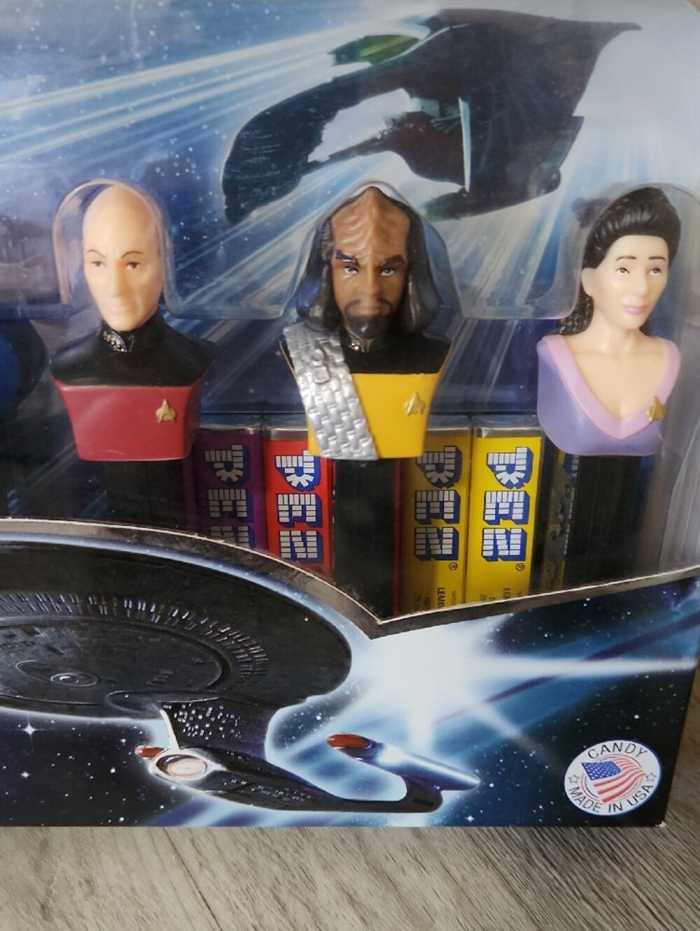 Star Trek Next Generation 25th Anniversary PEZ Dispenser Set Limited Run - Picture 6 of 12